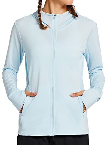 MASKERT Damen UV Shirt Sonnenschutz Hoodie...