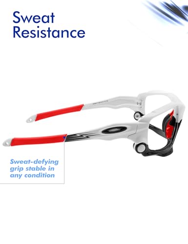 Image of SAUCER Replacement Earsocks Temple Sleeve for Oakley Jawbone Racing Jacket Sunglass