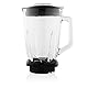 Tristar BL-4471 Mixer - 1,5-Liter-Glaskrug - 1000 Watt - Gehäuse aus Edelstahl, Black And Metalic