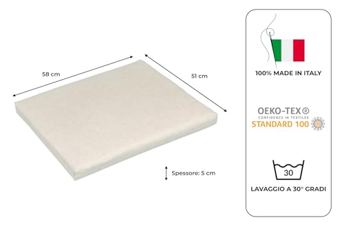 GHIOCUSCINI Cuscino da Giardino per Esterni, Set