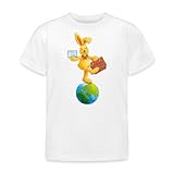 Klassisches Kindershirt, das ein unverzichtbares Basisteil für Spielplatz, Schule und Sport ist.