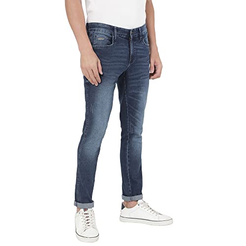 Image of Wrangler Men's Vegas Skinny Fit Low-Rise Jeans