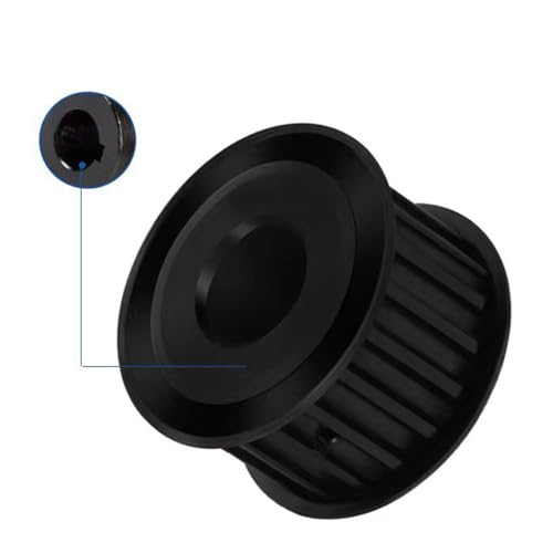 Polea de distribución HTD 8M de 26 dientes con diámetro interior de 16 mm 3