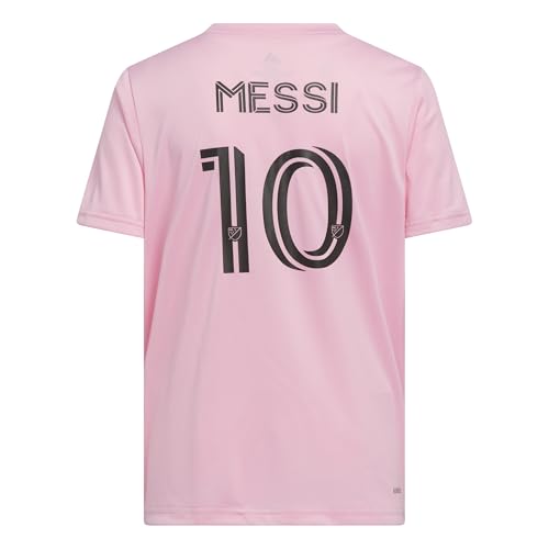 Image of Adidas MLS Unisex Kids Inter Miami Cf Messi Fan Jersey