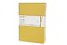 Moleskine Volant Notebook (Set of 2 ), Extra Large, Ruled, Orange Yellow, Cadmium Orange, Soft Cover (7.5 x 10)