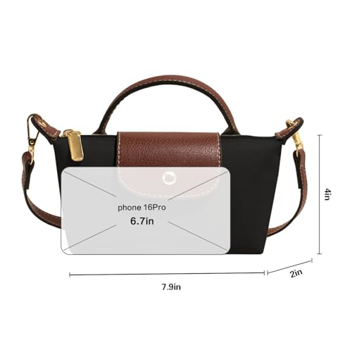 Bolso pequeño cruzado para mujer con correa ajustable miniatura 3
