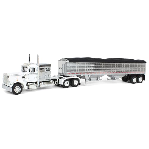 DCP 1/64 White Peterbilt 359 60