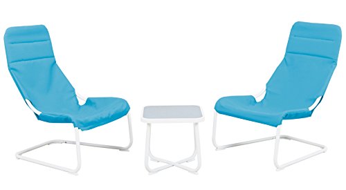 Haberkorn-Garten Chillzone für Jugendzimmer 2 Schwingsessel mit Tisch...