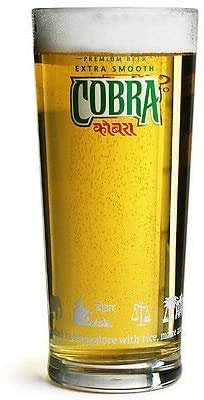 County Engraving Personalised Engraved Cobra Extra Smooth 1 Pint Beer Glass with Gift Box - Enter Your Own Custom Text