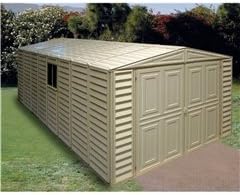 Oslo 10FT x 23FT DURAMAX PLASTIC PVC GARAGE WITH STEEL FRAME (3.22m x 7.17m)