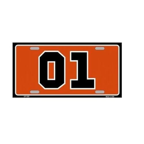 Novelty 01 Dukes Of Hazzard License Plate