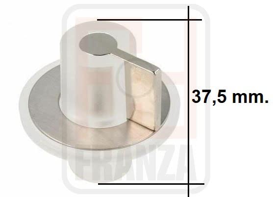 Smeg - Manopola per cucina piano cottura - 694975519 - GR MNOP PVA750 - M5373/OR - Prodotto originale (5 pezzi)