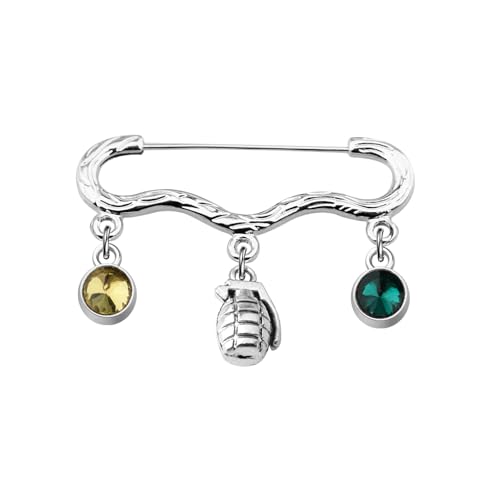 Image of Anime Manga Series Beads Bracelet Baku Grenades Charm Brooch Pin Anime Merchandise Gift for Fans