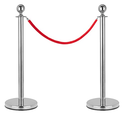 Stagecaptain Pls-150 Deluxe 2.1-150S Sistema Delimita Corsie E Segna-Percorso 1,5M Colore Argento