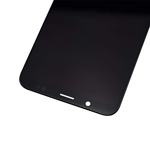 Image of Black 2Q6E1 Display LCD Touch Digitizer Screen with Adhesive Replacement for HTC U12 Life