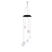 Yescom Solar Wind Chime LED Crystal Shell Hanging Lights Color Changing for Patio Garden Home Decoration Mom Women Birthday Gift