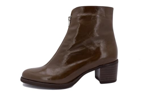 Bottines en cuir verni noir PieSanto 235444 pour femme chic et tendance