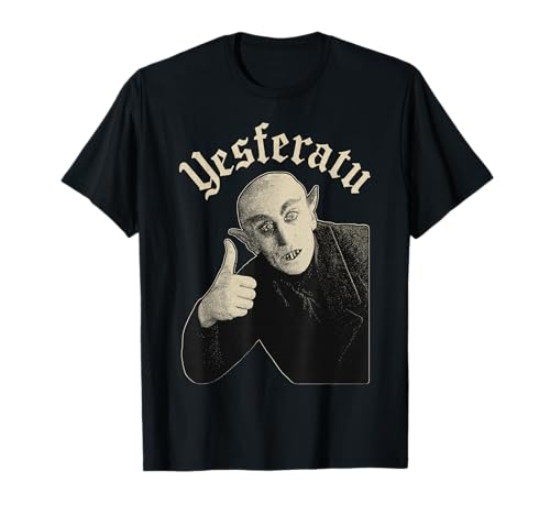 Image of Yesferatu, Funny Vampire Parody Meme Halloween T-Shirt