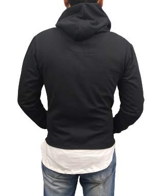 Image of Paul & Gabriel Solid Regular Fit Cotton Hoodie For Men