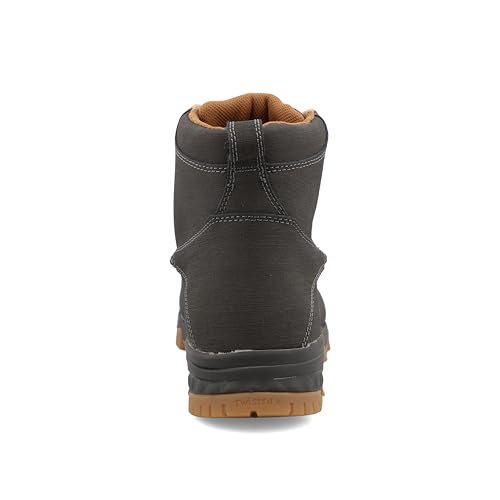Image of Twisted X Men's CellStretch Work 6in Comp Toe Distressed Saddle Boot