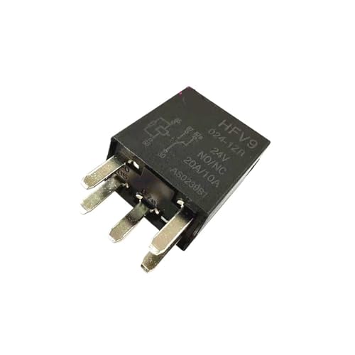 Relé automotriz de conversión HFV9 024-1ZR con capacidad de 20A y cinco pines