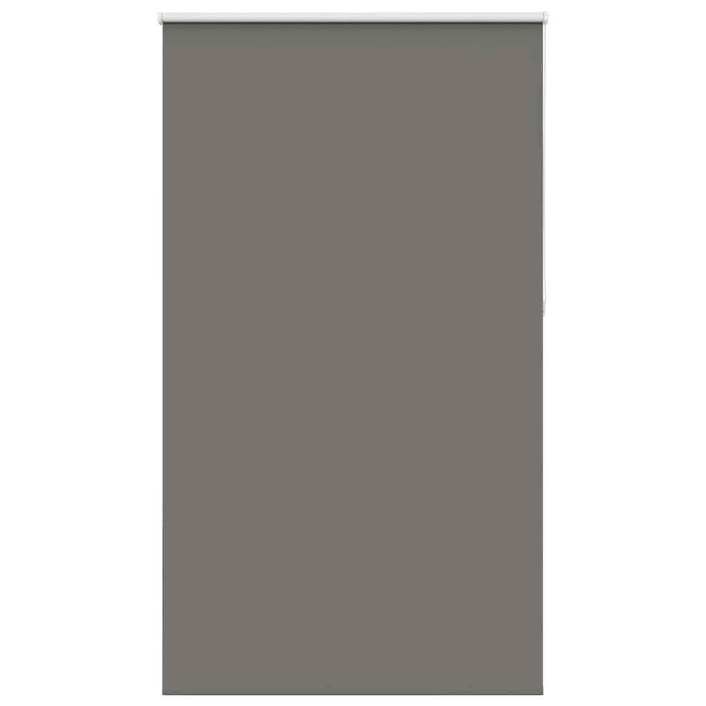 vidaXL Verdunkelungsrollo Grau 130x210cm Stoffbreite 126,6cm Polyester