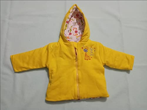 Image of Navy zone Baby Reversible Sweater Jacket - Baby Jacket /Winter Jackets for Toddler Girls /Boys- Sweater for Baby Girls /Baby Boys (OR, 0-6 Months)