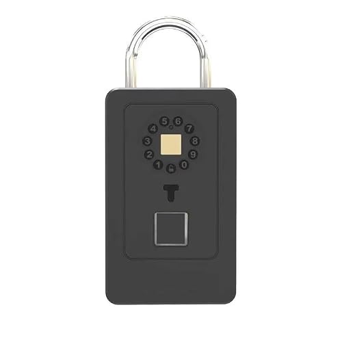 Smart Fingerprint Key Storage Box Bluetooth Wireless Password Storage Box Safe Security