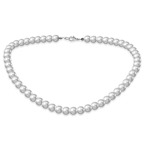 Soul-Cats Eine süße Kette Perlenkette Perlen viele Farben XXL kurz pink...