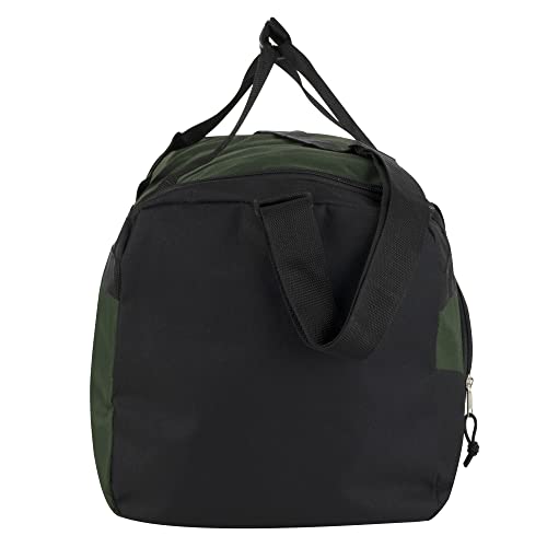 40 Litre, 22 Inch Duffle Bag for Women Men Travel; Large Duffel Bag with Shoulder Strap, Sections (Green) - Image 4