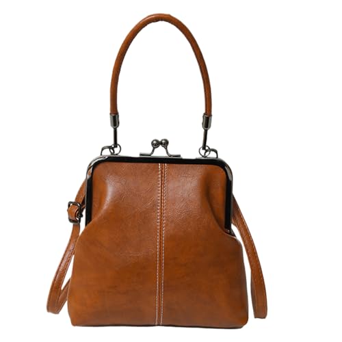 Bolsa Estilo Retrô Mochila Ajustável de Estilo Retro Britânico em Pele PU