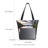 VCCSKDSK Beautiful Lake Printed Tote Shopping Bag, Reusable Eco-Friendly Shopper Bag Tote Bags #5