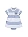 Gocco Vestido Polo Manga Corta Robe, Bleu (Azul AC), 80 Bébé Fille