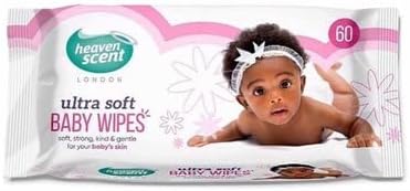 6 x HEAVEN SCENT BABY WIPES ORIGINAL