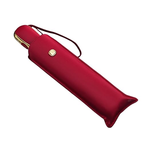 Parapluie de voyage plat rose automatique pour femme active