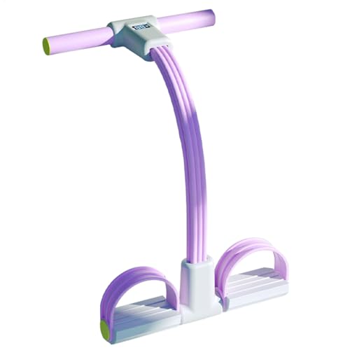 Banda de resistencia para pedal, correa elástica de 6 tubos, extractor de pedales, expansor de culturismo multifuncional, cuerda de tensión para cintura, brazo y estiramiento de piernas