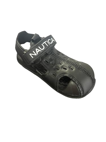 Image of Nautica Kids Sport Sandals Casual Closed-Toe Outdoor Summer Water Shoe Pearl 3|Boy - Girl (Little Kid /Toddler)