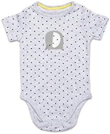 New Born Baby Multi-Color Long Sleeve Cotton Sleep Suit Pack of 3 Plus One Bodysuit Onesie Free.