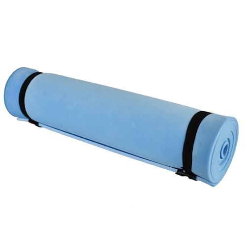 ADEPTNA Heavy Duty Lightweight Waterproof Roll Up Camping Hiking Mountaineering Picnic Exercises Sleeping EVA Foam Mat