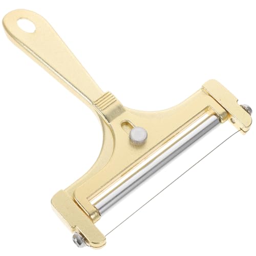 Hemobllo 1Set Adjustable Wire Cheese Slicer Butter Cutting Tool for Block Cheese Ergonomic Design for Kitchen Use
