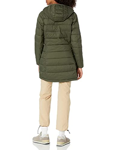 Amazon Essentials Women's Lightweight Water-Resistant Hooded Puffer Coat (Available In Plus Size), Olive, Medium #TOP1