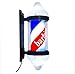 Produktbild Barber Pole Led Light,barbierstab Leuchtende Friseur Salon Licht Schild Rotierend Friseur Pole Rot Weiß Blaue Streifen wasserdichte Wandleuchte 60cm/24in A/A