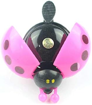 Miniatura 3 de NUOBESTY Ladybug - Timbre de bicicleta con forma de animal para manillar de bicicleta, timbre de anillo para bicicleta al aire libre, sonido fuerte,