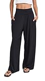 Sweaty Betty Women's Modal Wide Leg Lounge Pant Casual Pants, Black, X-Small