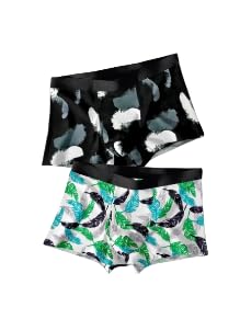 Men's Underwear Anti Bacterial Airsoft Trunk Men Regular Fit Underwear |Imported Nylon Fabric Ultra-Comfortable for Everyday Wear Multicolor Pack of 2-picture-28
