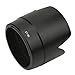 Et-86 Hood,Lens Tulip Hood for 85Mm F1.2 Et-86,Lens Hood for Replacement for Ef 75-300Mm,17-35Mm Lens Hood,86 Mm Lens Hood 50-500,Lens Hood Et‑86 Black Plastic Lens Hood for Ef 70‑200Mm