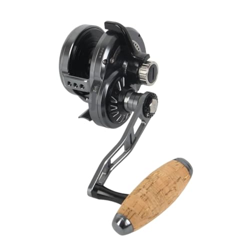 2000 Series Saltwater Jigging Reel, 30kg Drag, Cork Handle