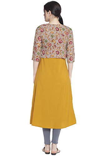 Image of ALC Creation Women's Crepe A-line Kurta