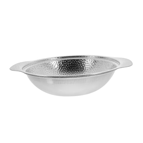 SOLUSTRE Sukiyaki Hot Pot Stainless Steel Pot Japanese Style Double Handle Cooking Pot Design for and Family Gatherings