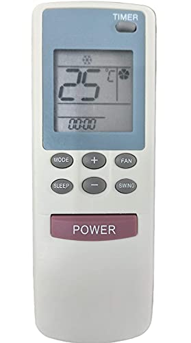 Image of Ehop Remote Compatible for Carrier Air Conditioner VE-128 (Please Match the Image with Your existing or Old Remote Before Ordering)